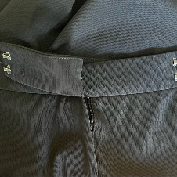 Escada Virgin Wool Straight Bootcut Flare Leg High Rise Trousers size 34 - Picture 8 of 9